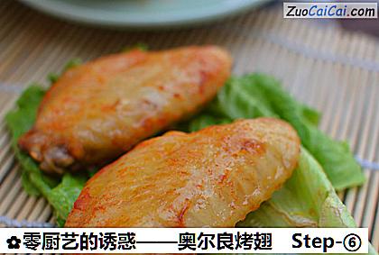 奥尔良烤翅做法第六步骤