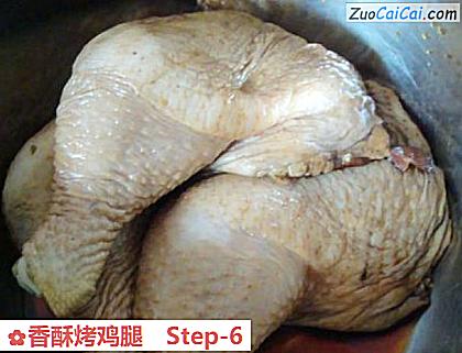 香酥烤鸡腿做法第六步骤