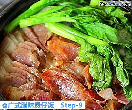 广式腊味煲仔饭成品图2