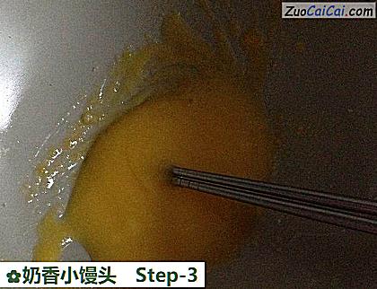 奶香小馒头做法第三步骤