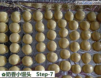 奶香小馒头做法第七步骤