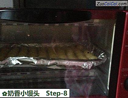 奶香小馒头做法第八步骤