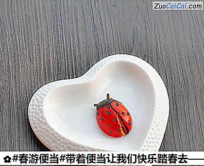 带着便当让我们快乐踏春去——小狮子便当做法第十四步骤