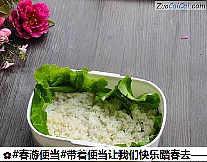 带着便当让我们快乐踏春去——小狮子便当做法第十七步骤