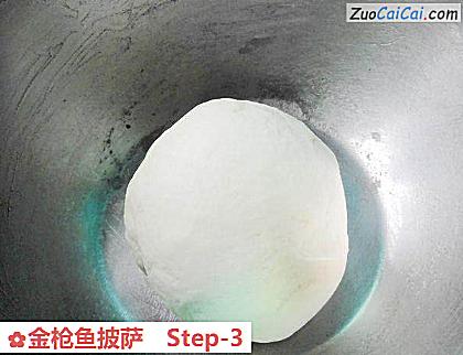 金枪鱼披萨做法第三步骤