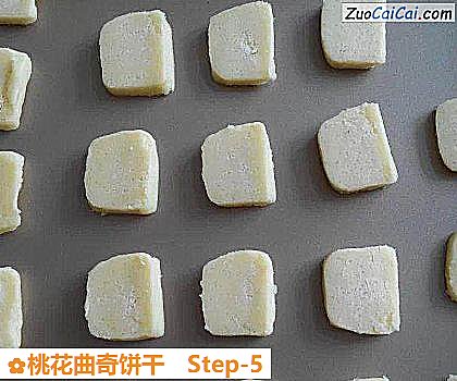 桃花曲奇饼干做法第五步骤
