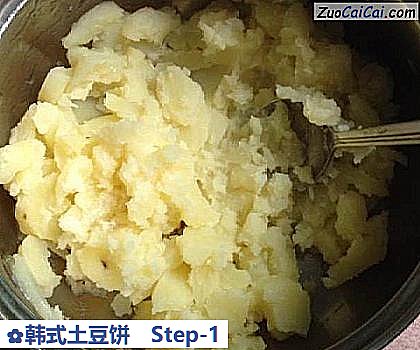 韩式土豆饼做法第一步骤