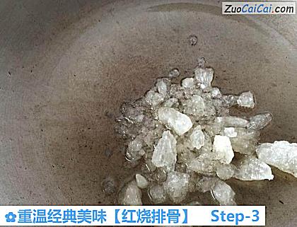 红烧排骨做法第三步骤