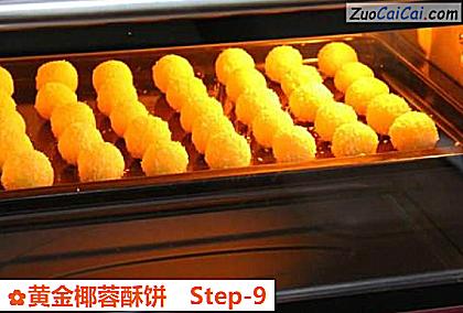 黄金椰蓉酥饼做法第九步骤