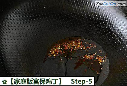 家庭版宫保鸡丁做法第五步骤