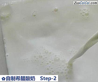 自制希腊酸奶做法第二步骤