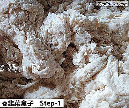 韭菜盒子做法第一步骤
