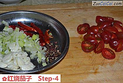 红烧茄子做法第四步骤