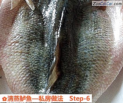 清蒸鲈鱼做法第六步骤