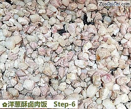 洋葱酥卤肉饭做法第六步骤