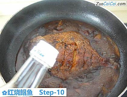 红烧鲳鱼做法第十步骤