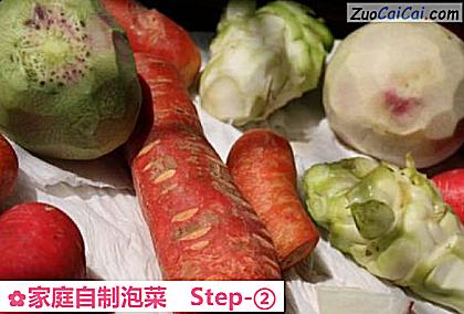 家庭自制泡菜做法第二步骤