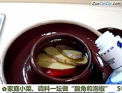 家庭小菜、调料一坛做“酸角和泡椒”做法第十步骤