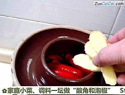 家庭小菜、调料一坛做“酸角和泡椒”做法第八步骤