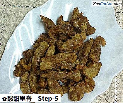 酸甜里脊做法第五步骤