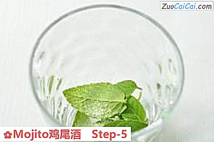 Mojito鸡尾酒做法第五步骤