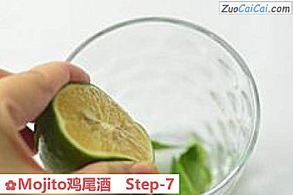 Mojito鸡尾酒做法第七步骤