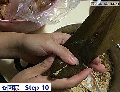 肉粽做法第十步骤