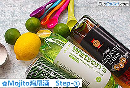 Mojito鸡尾酒做法第一步骤