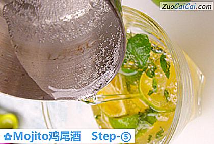 Mojito鸡尾酒做法第五步骤