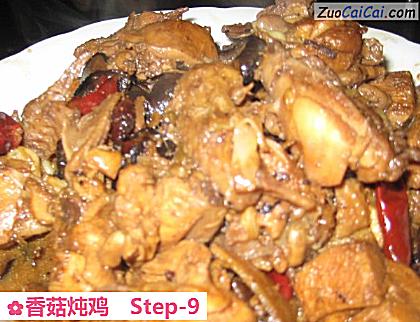 香菇炖鸡做法第九步骤