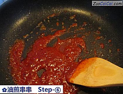 油煎串串做法第六步骤