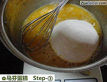 马芬蛋糕做法第三步骤