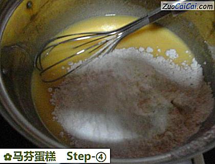 马芬蛋糕做法第四步骤