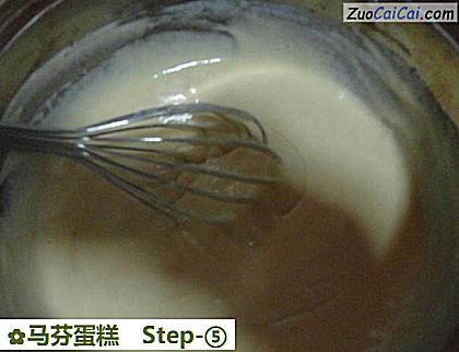 马芬蛋糕做法第五步骤