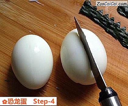 恐龙蛋做法第四步骤