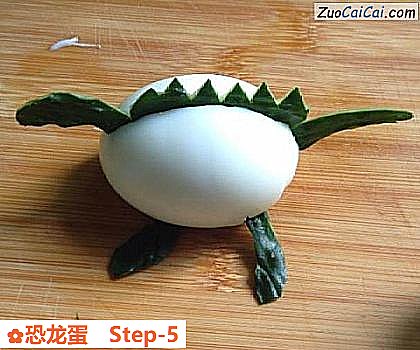 恐龙蛋做法第五步骤