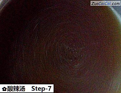 酸辣汤做法第七步骤