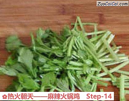 麻辣火锅鸡做法第十四步骤