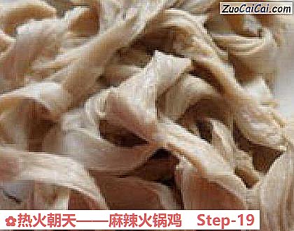 麻辣火锅鸡做法第十九步骤