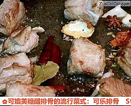可媲美糖醋排骨的流行菜式：可乐排骨做法第五步骤