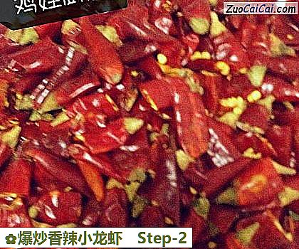 爆炒香辣小龙虾做法第二步骤