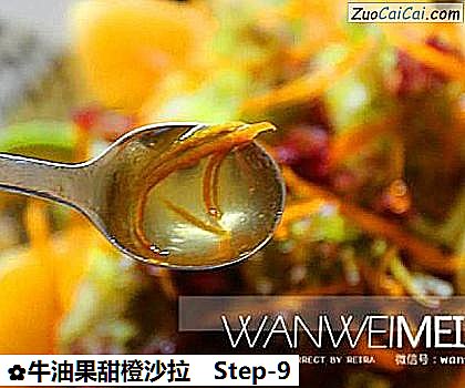 牛油果甜橙沙拉做法第九步骤