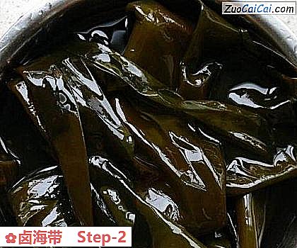 卤海带做法第二步骤