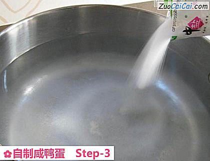 自制咸鸭蛋做法第三步骤