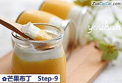 芒果布丁做法第九步骤
