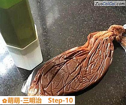 萌萌-三明治做法第十步骤