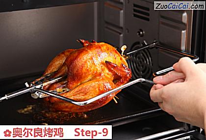 奥尔良烤鸡做法第九步骤