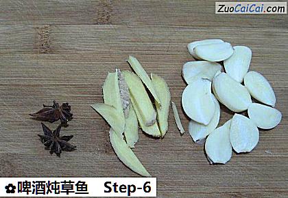 啤酒炖草鱼做法第六步骤