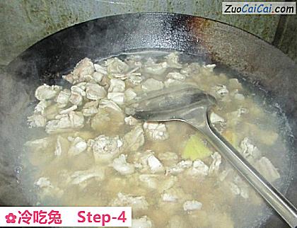 冷吃兔做法第四步骤