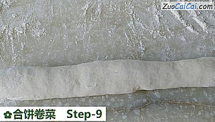 合饼卷菜做法第九步骤